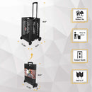 Pack-N-Roll Mesh Portable Tools Carrier 55 Lb. Load Capacity, Black