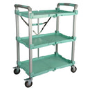 Folding Collapsible Service Cart XL, 300lb. Capacity