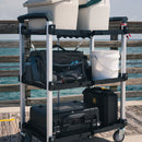 Folding Collapsible Service Cart XL, 300lb. Capacity